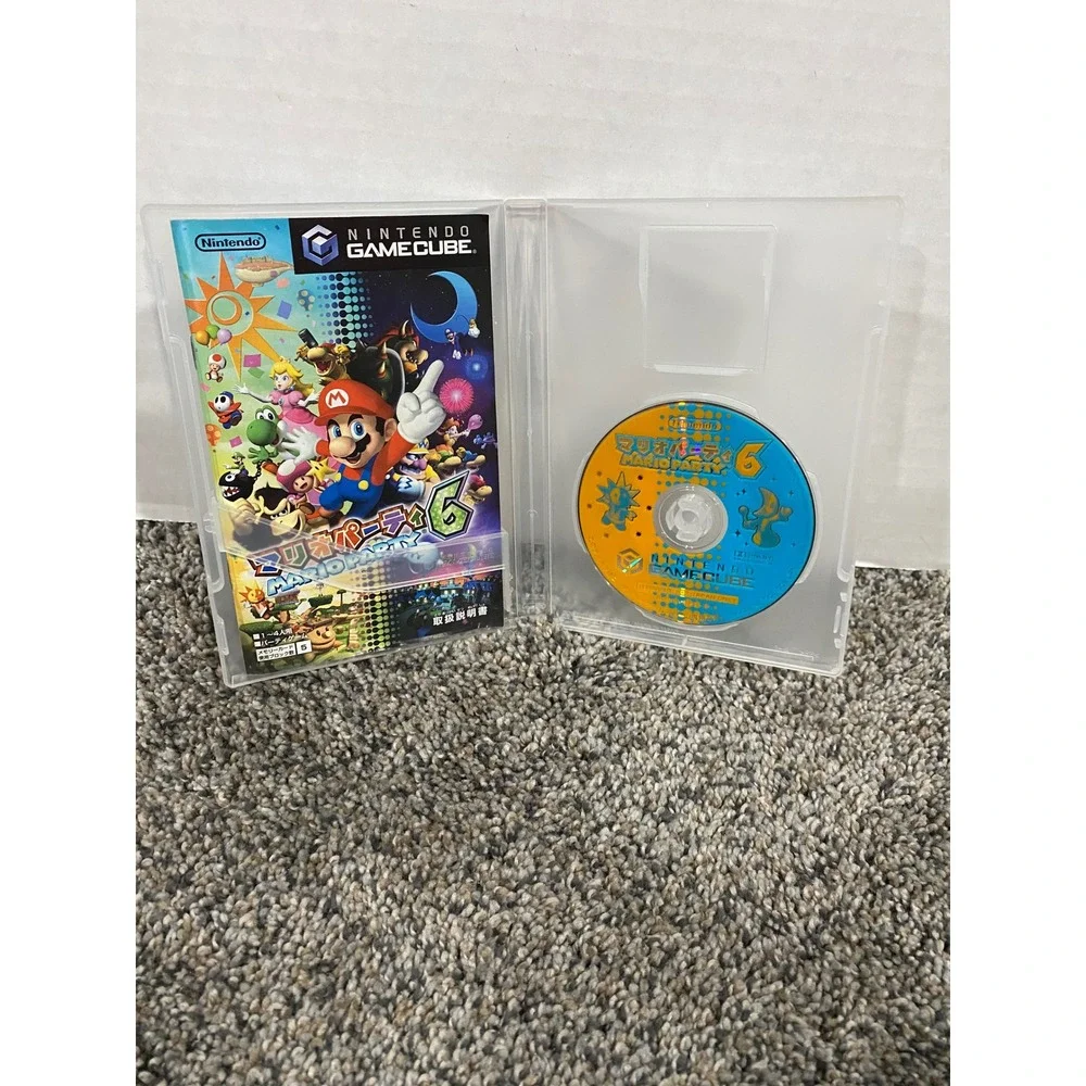 Nintendo Video Game Mario Party 6 Japanese Import NTSC-J GC
